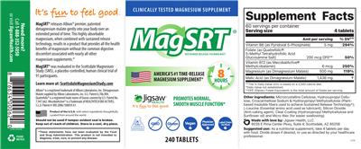 Jigsaw Health MagSRT source label used in the packaging illustration