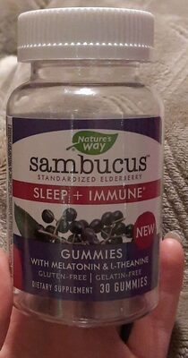 Nature's Way Sambucus Sleep + Immune product packaging