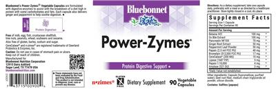Bluebonnet Power-Zymes product packaging