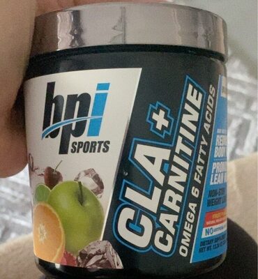 BPI Sports CLA + Carnitine Fruit Punch product packaging