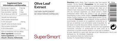 SuperSmart Olive Leaf Extract product packaging