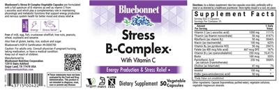 Bluebonnet Stress B-Complex product packaging