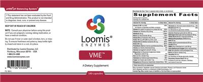 Loomis Enzymes VME product packaging