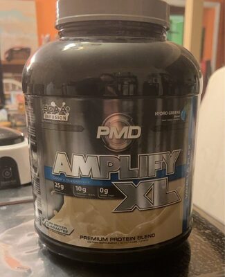 PMD Amplify XL Vanilla Flex source label used in the packaging illustration