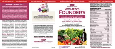 ProCaps Women's Founder's source label used in the packaging illustration