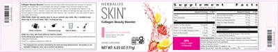 Herbalife Skin Collagen Beauty Booster Strawberry Lemonade product packaging