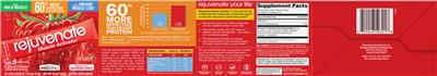 Promino Rejuvenate Muscle Activator Raspberry Burst source label used in the packaging illustration