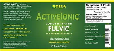 Omica Organics ActiveIonic source label used in the packaging illustration