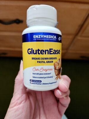 Enzymedica GlutenEase product packaging