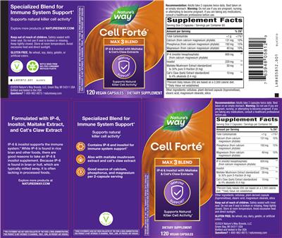 Nature's Way Cell Forte Max3 Blend product packaging