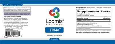 Loomis Enzymes TRMA product packaging
