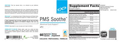XYMOGEN PMS Soothe product packaging
