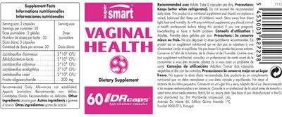 SuperSmart Vaginal Health product packaging