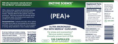 Enzyme Science (PEA)+ source label used in the packaging illustration