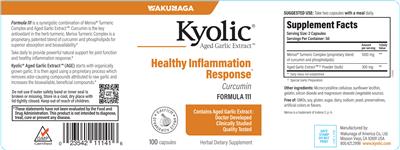 Kyolic Kyolic Curcumin Formula 111 source label used in the packaging illustration