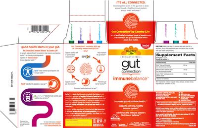 Country Life Gut Connection Immune Balance product packaging