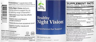 Terry Naturally Healthy Night Vision source label used in the packaging illustration