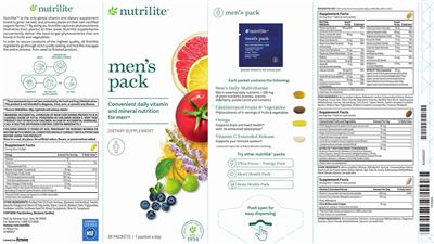 Nutrilite Vitamin C Extended Release source label used in the packaging illustration