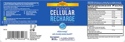 Country Life Whole Food B-Vitamin Cellular Recharge product packaging