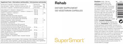 SuperSmart Rehab product packaging