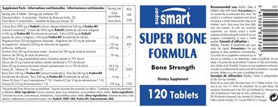 SuperSmart Super Bone Formula product packaging