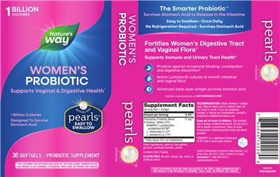 Nature's Way Women's Probiotic Pearls 1 Billion product packaging
