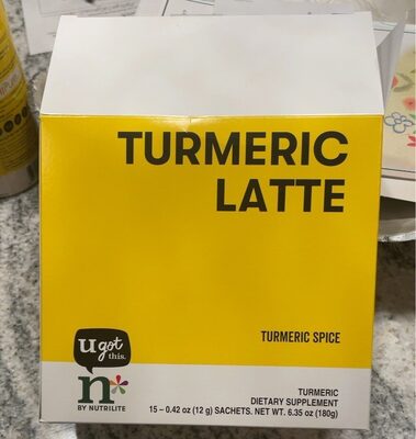 N by Nutrilite Turmeric Latte Turmeric Spice product packaging