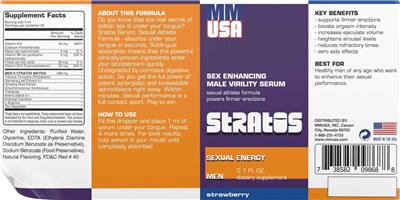 MMUSA Stratos Strawberry source label used in the packaging illustration