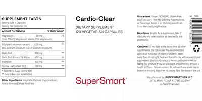 SuperSmart Cardio-Clear product packaging