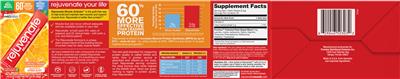 Promino Rejuvenate Muscle Activator Citrus Blast source label used in the packaging illustration