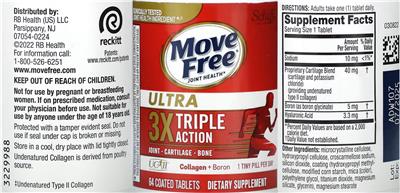 Schiff Move Free Joint Health Ultra Collagen + Boron product packaging