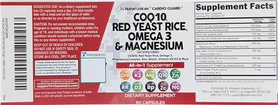 Clean Nutraceuticals Cardio Guard source label used in the packaging illustration