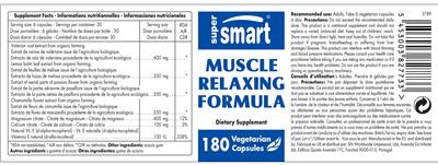SuperSmart Muscle Relaxing Formula product packaging