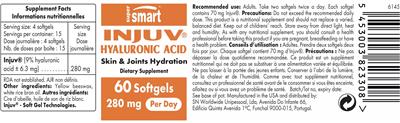 SuperSmart Injuv Hyaluronic Acid 280 mg product packaging