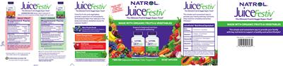 Natrol Daily Veggie source label used in the packaging illustration