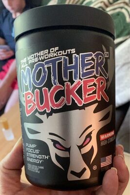 Bucked Up Mother Bucker Rocket Pop source label used in the packaging illustration